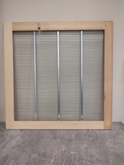 Spärrgaller, träram LN med Dr-utg